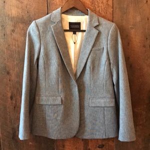 Petite chambray Banana Republic blazer